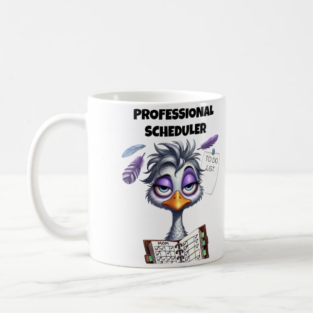Mug Maman Planificatrice Professionnelle (Gauche)