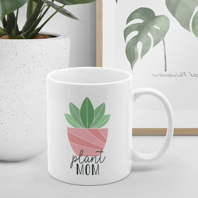 Mug Maman plante | Cute Plante Lover (Créateur téléchargé)