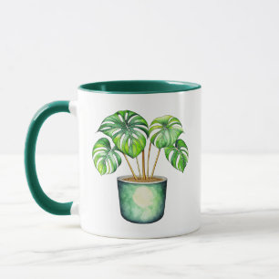 Mug Maman plante plante Monstera