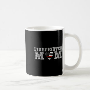 Mug Maman pompier Cadeau de pompier fière Citation de