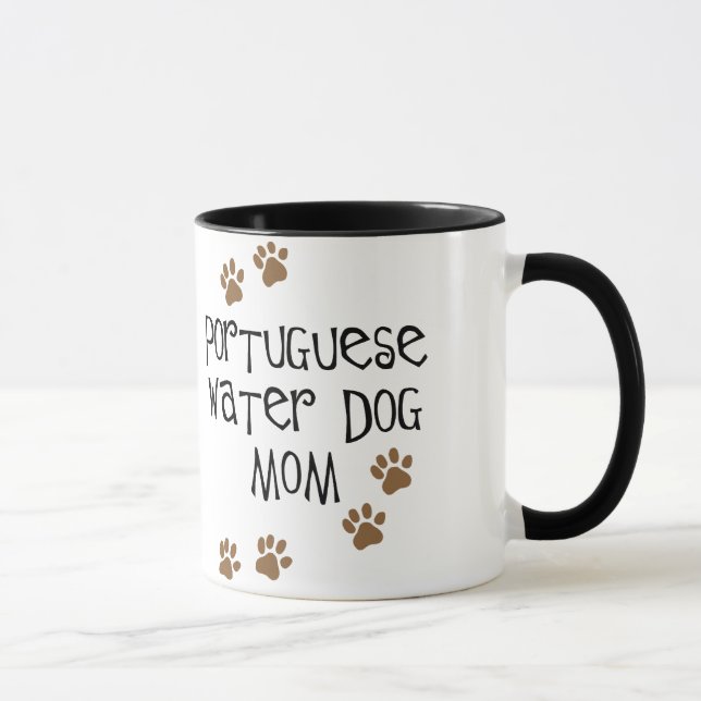 Mug Maman portugaise de chien d'eau (Droite)