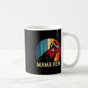 Mug Maman Poule Vintage Poulet Maman Drôle de Ferme Po
