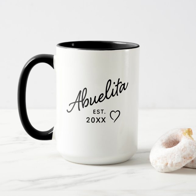 Mug Maman pour la première fois cette année : révélati (Avec donut)