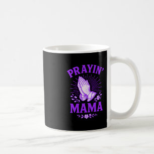 Mug Maman qui prie Maman chrétienne Religieux Mains qu