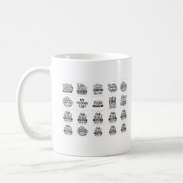 Mug Maman rose ou bleue vous aime (Gauche)