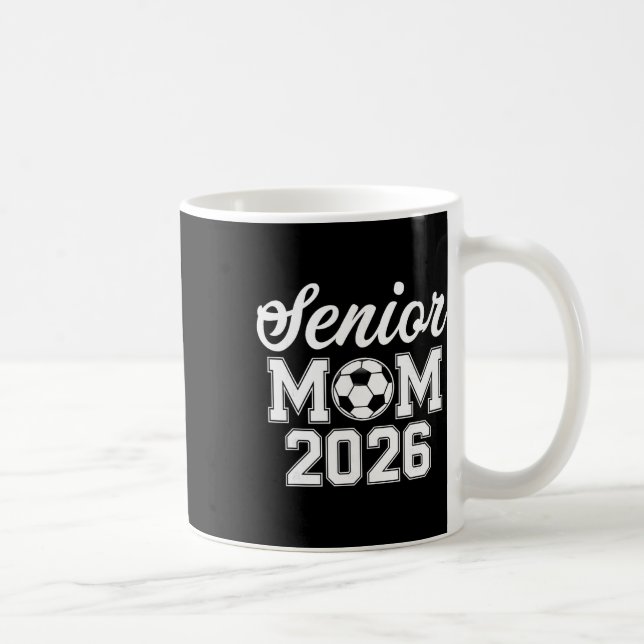Mug Maman senior Cl de 2026 Maman de footballeuse Dipl (Droite)