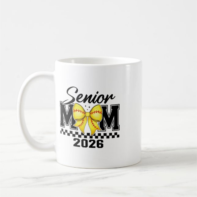 Mug Maman Senior Groovy Cl Douce De 2026 Coquette Bow  (Gauche)