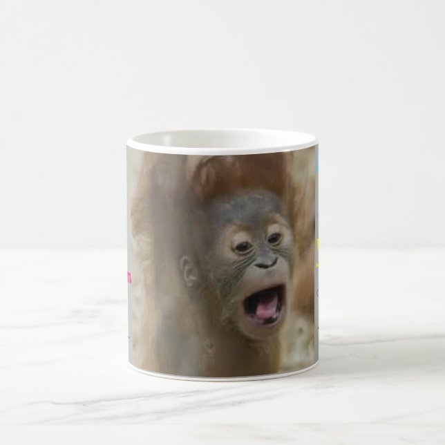 Mug MAMAN ! Singe (Centre)