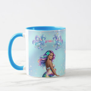Mug Maman sirène Grossesse Baby Shower Personnalisé
