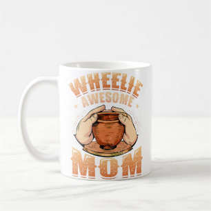 Mug Maman super cool artiste céramique en argile Femme