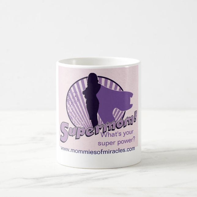 Mug MAMAN superbe de super pouvoir (Centre)