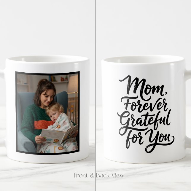 Mug Maman Toujours Reconnaissante Pour Vous Script Dou (Créateur téléchargé)