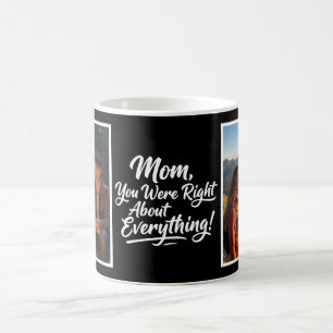Mug Maman, tu avais raison 2 Photo Écriture Pinceau Dr