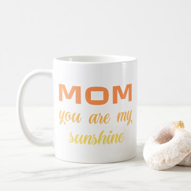 Mug Maman, tu es mon soleil (Avec donut)