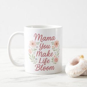 Mug Maman, tu fais la fleur de la vie