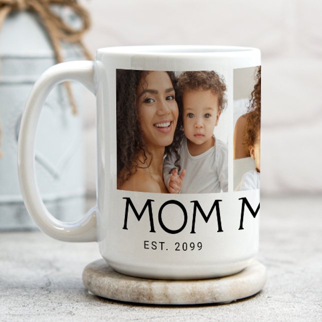 Mug Maman Typographie Établie 3 Photo (Créateur téléchargé)