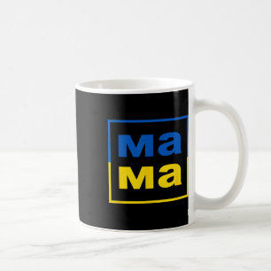 Mug Maman ukrainienne Maman Drapeau de l'Ukraine Fière