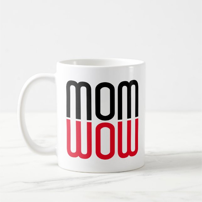 Mug Maman Wow à l'envers (Gauche)