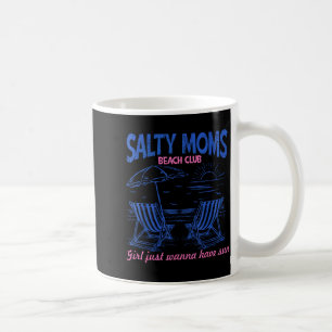 Mug Mamans salées club de plage fille veut avoir solei