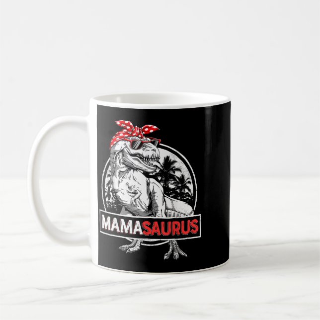 Mug Mamasaurus T Rex Dinosaure Maman Saurus Drôle (Gauche)
