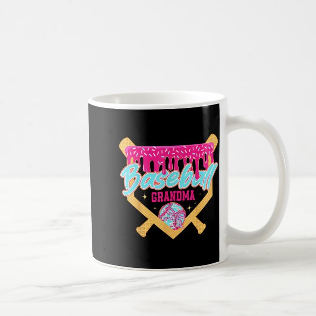 Mug Mamie de baseball glace goutte baseball saison (Droite)