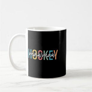 Mug Mamie de hockey rétro vintage amateur de hockey