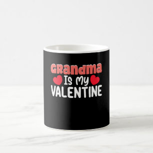 Mug Mamie est mon jour de la Saint-Valentin famille fi