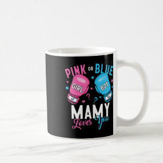 Mug Mamie Rose Ou Bleue Vous Aime Boxer Genre Révéler