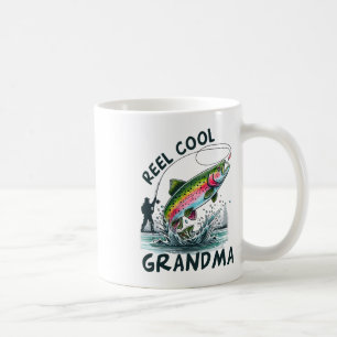 Mug Mamie super cool anniversaire pêche correspondance