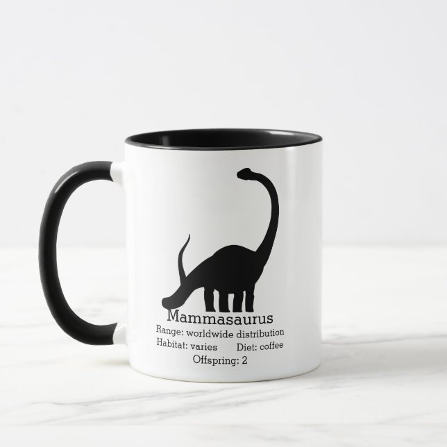 Mug Mammasaurus Maman (Gauche)