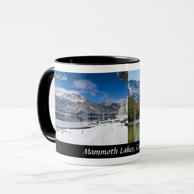 Mug Mammoth Lakes, lac Mamie & lac McLeod (Devant gauche)