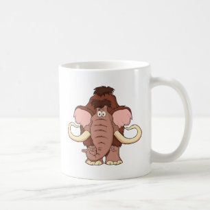 Mug Mammouth laineux de bande dessinée