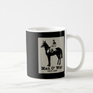 Mug Man O War Vintage Race Horse
