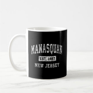 Mug Manasquan New Jersey Nj Vintage Sports établis