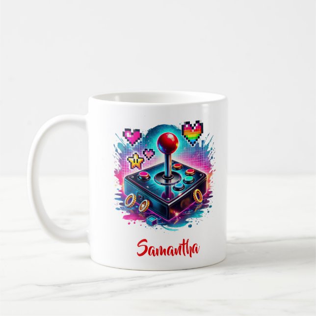Mug Manche à balai pour jeux vidéo (Gauche)