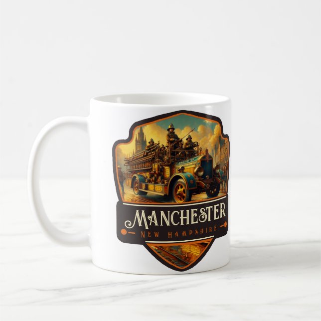 Mug Manchester, New Hampshire | Vintage (Gauche)