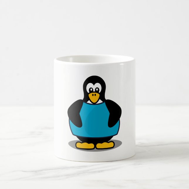 Mug Manchot avec chemise (Centre)