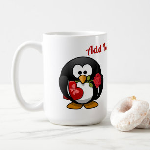 Mug Manchot de la Saint-Valentin