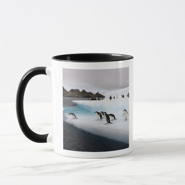 Mug Manchots à jugulaire (Gauche)