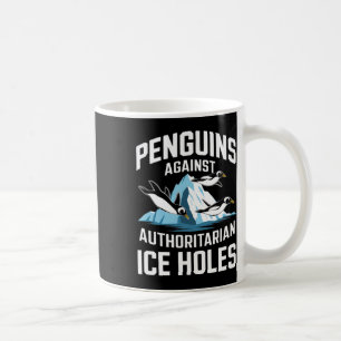 Mug Manchots Trump contre les trous de glace autoritai