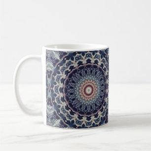 Mug Mandala abstrait en rond sans joint