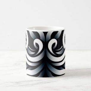 Mug Mandala abstrait géométrique sacré zen minimal
