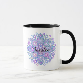 Mug Mandala bleu