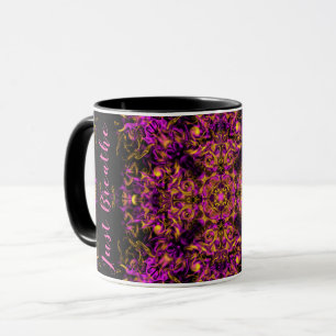 Mug Mandala Bohème Pink Psychedelic Breathe
