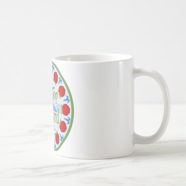 Mug Mandala d'Apple - bleu (Droite)