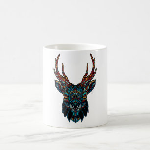 Mug Mandala de cerfs