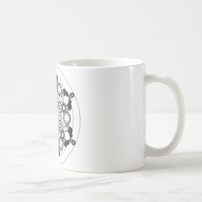 Mug Mandala d'éléphant (Droite)