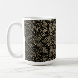 Mug Mandala doré 