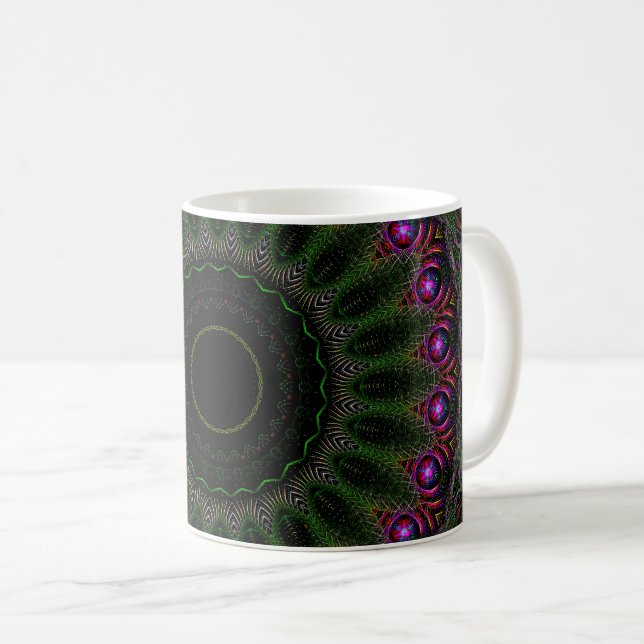 Mug Mandala filé (Devant droit)
