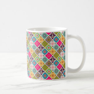 Mug Mandala motif marocain coloré